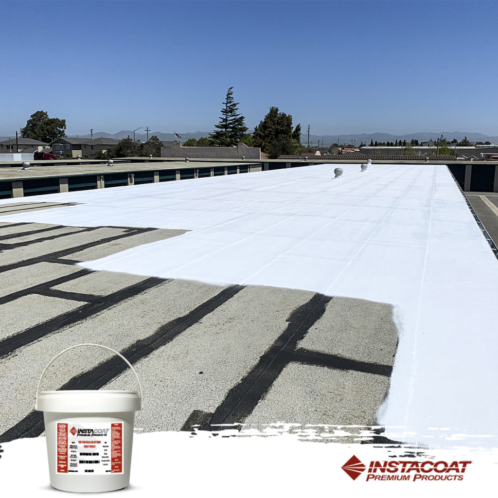 Silicone Roof Restoration is Applying Generally in a Single Coat.